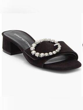 Stuart weitzman Sloane 35 Slide suede Sandal